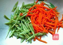 豆角炒拉皮的做法图解4
