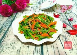 茼蒿炒肉的做法图解9