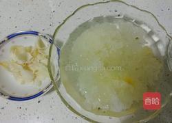 雪梨百合银耳羹的做法图解2
