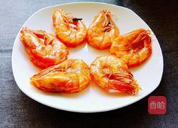 油焖干焅明虾的做法图解3