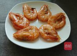 油焖干焅明虾的做法图解4