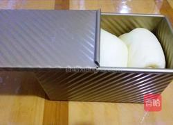 淡奶油奶香蜂蜜吐司（中种法）的做法图解19