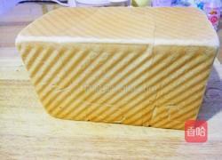 淡奶油奶香蜂蜜吐司（中种法）的做法图解21