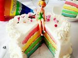 彩虹生日蛋糕的做法[图]