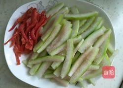 清炒西瓜皮的做法图解3