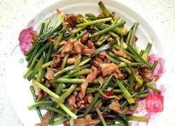 蒜台炒肉丝的做法图解11