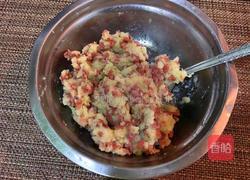 培根土豆泥青团的做法图解6