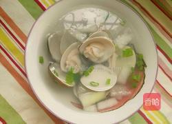 文蛤冬瓜汤的做法图解5