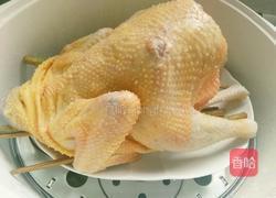 干蒸白切鸡的做法图解3