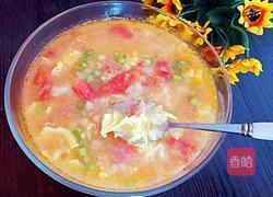 西红柿疙瘩汤的做法图解13