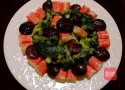香菇蟹肉西兰花的做法图解9
