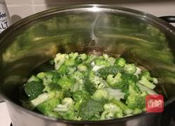 香菇蟹肉西兰花的做法图解3