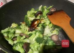 香菇蟹肉西兰花的做法图解8