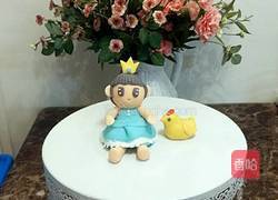 翻糖装饰淡奶油双层蛋糕的做法图解6