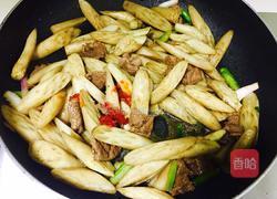 藕尖炒牛肉的做法图解8