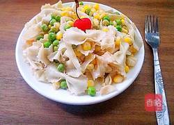 三色蝴蝶面的做法图解10