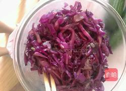 爆炒紫甘蓝的做法图解5