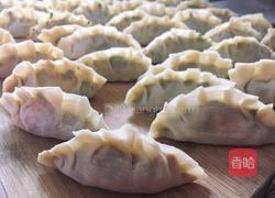 韭菜鸡蛋香菇豆干素饺的做法图解11