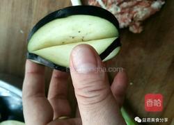 炸茄盒的做法图解3