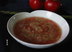 番茄芦笋虾仁面（宝宝辅食）