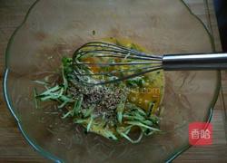 黄瓜鸡蛋饼的做法图解3