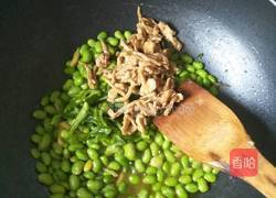 毛豆炒肉丝的做法图解10