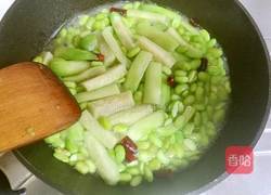 丝瓜炒毛豆的做法图解8