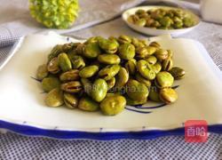 烤蚕豆的做法图解6