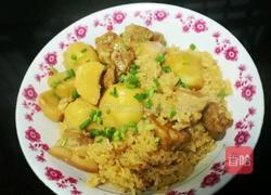 土豆红烧肉闷饭的做法图解9