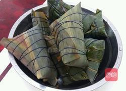 豆沙芝麻粽子的做法图解10