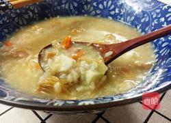 猴头菇山药养胃粥的做法图解10