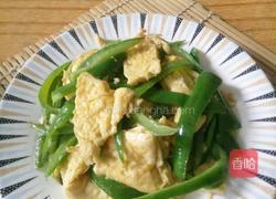 青椒炒鸡蛋的做法图解9