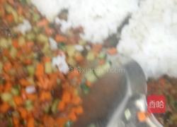 豌豆肉沫蛋炒饭的做法图解7