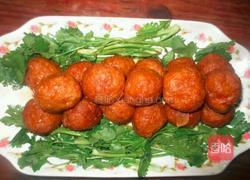 家常红烧狮子头的做法图解11