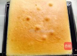 O型芒果蛋糕卷的做法图解13