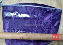 紫薯丸子的做法图解2