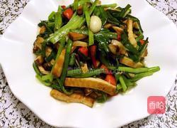 韭菜香干的做法图解7