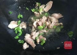 有机菜花炒肉片的做法图解6