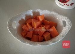 酸奶木瓜的做法图解4