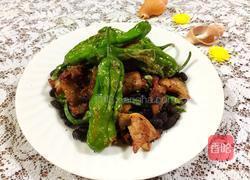 阳江豆鼓焖青椒肉的做法图解5