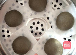 黑芝麻红糖馒头的做法图解10