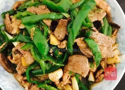 青椒炒猪肝肉丝的做法图解4