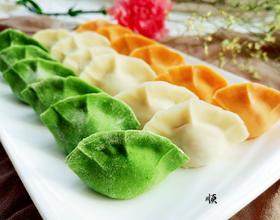 宝宝三色饺子[图]