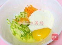 西葫芦鸡蛋薄饼的做法图解3