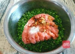 韭菜猪肉馅全麦肉饼的做法图解5