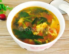 番茄菠菜湯