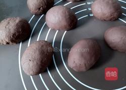 巧克力刺猬馒头的做法图解5