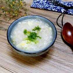 白玉菇疙瘩汤的做法[图]