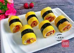 海苔肉松吐司卷的做法图解9