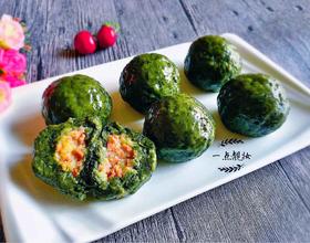 培根土豆泥青团[图]